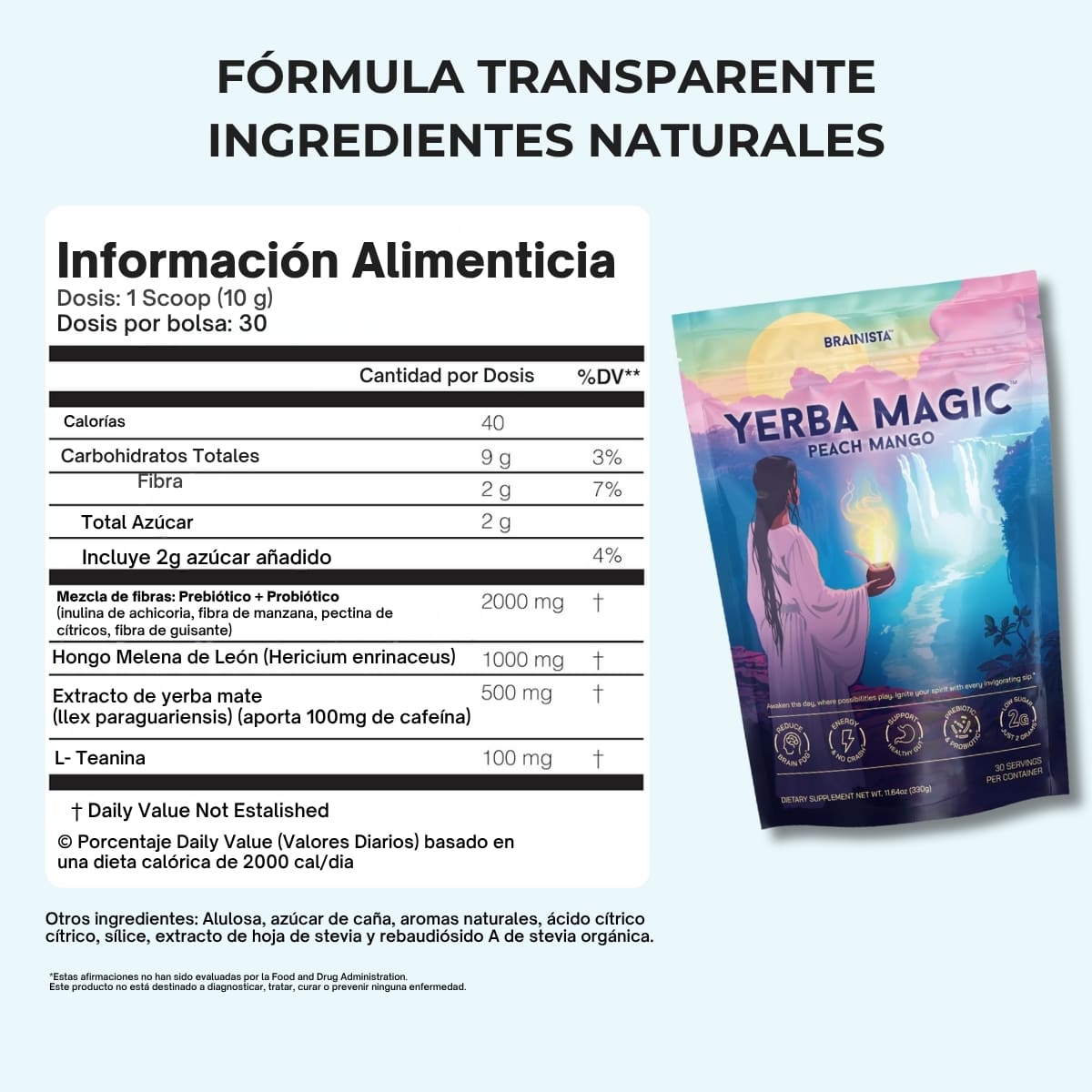 Yerba Magic - ¡Energía limpia, enfoque total y sin cafeína!