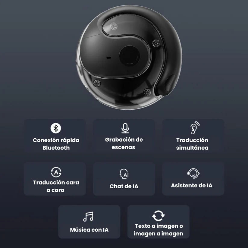 GlobaLingo - Auriculares Traductores de 144 idiomas