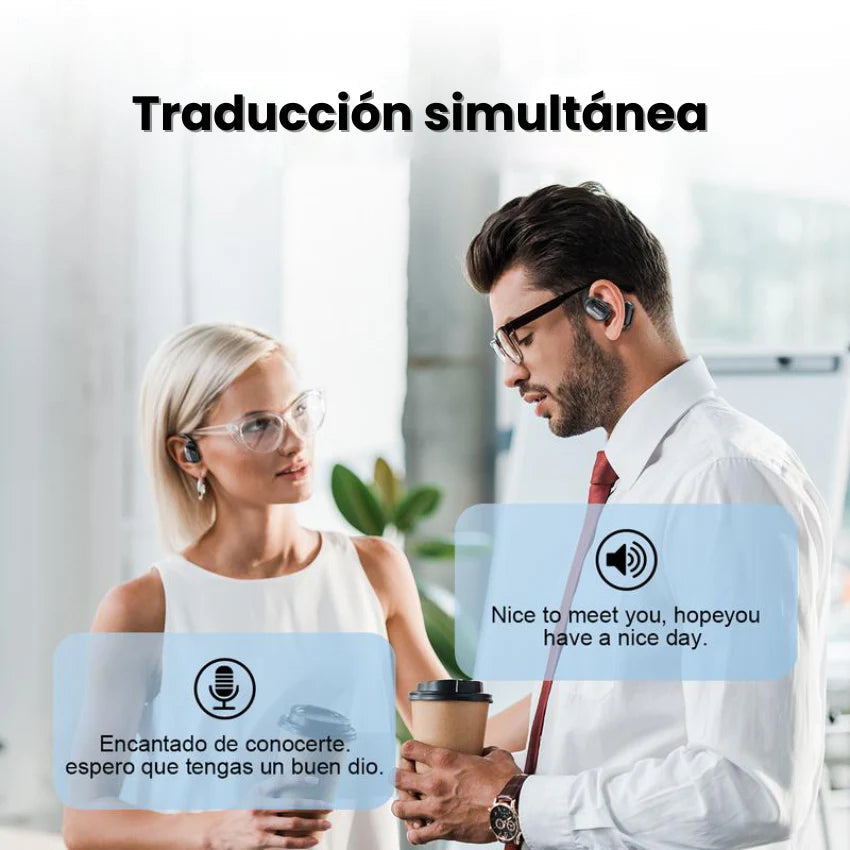 GlobaLingo - Auriculares Traductores de 144 idiomas