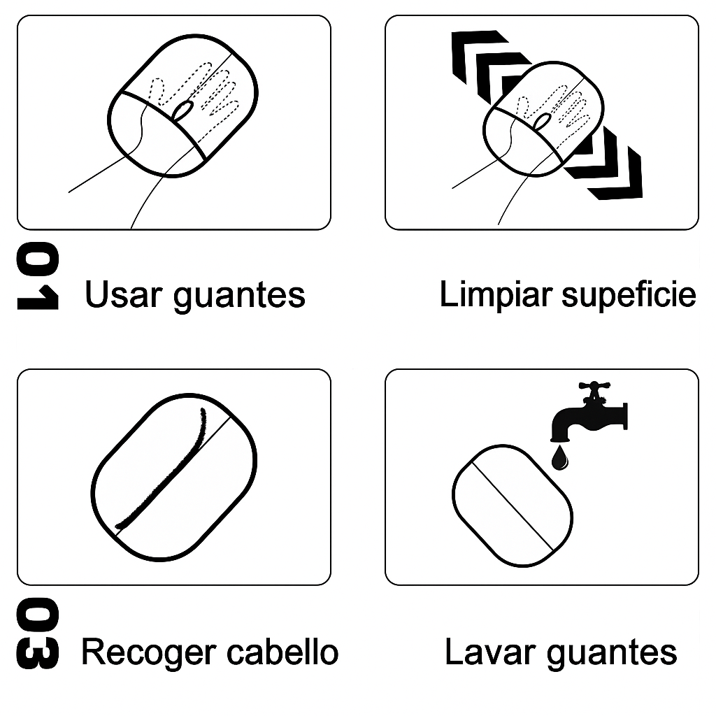 Guante Removedor de Pelo PetClean™ — ¡Dile adiós a los pelos en tu ropa y muebles!