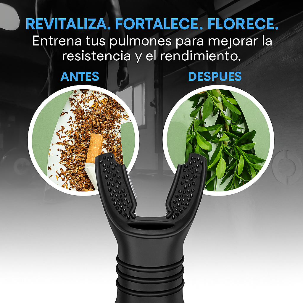 RespiraX® (2x1) - Respira mejor, rinde más: Entrenador Pulmonar