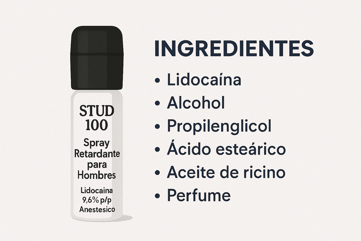 Spray Desensibilizador: Stud 100
