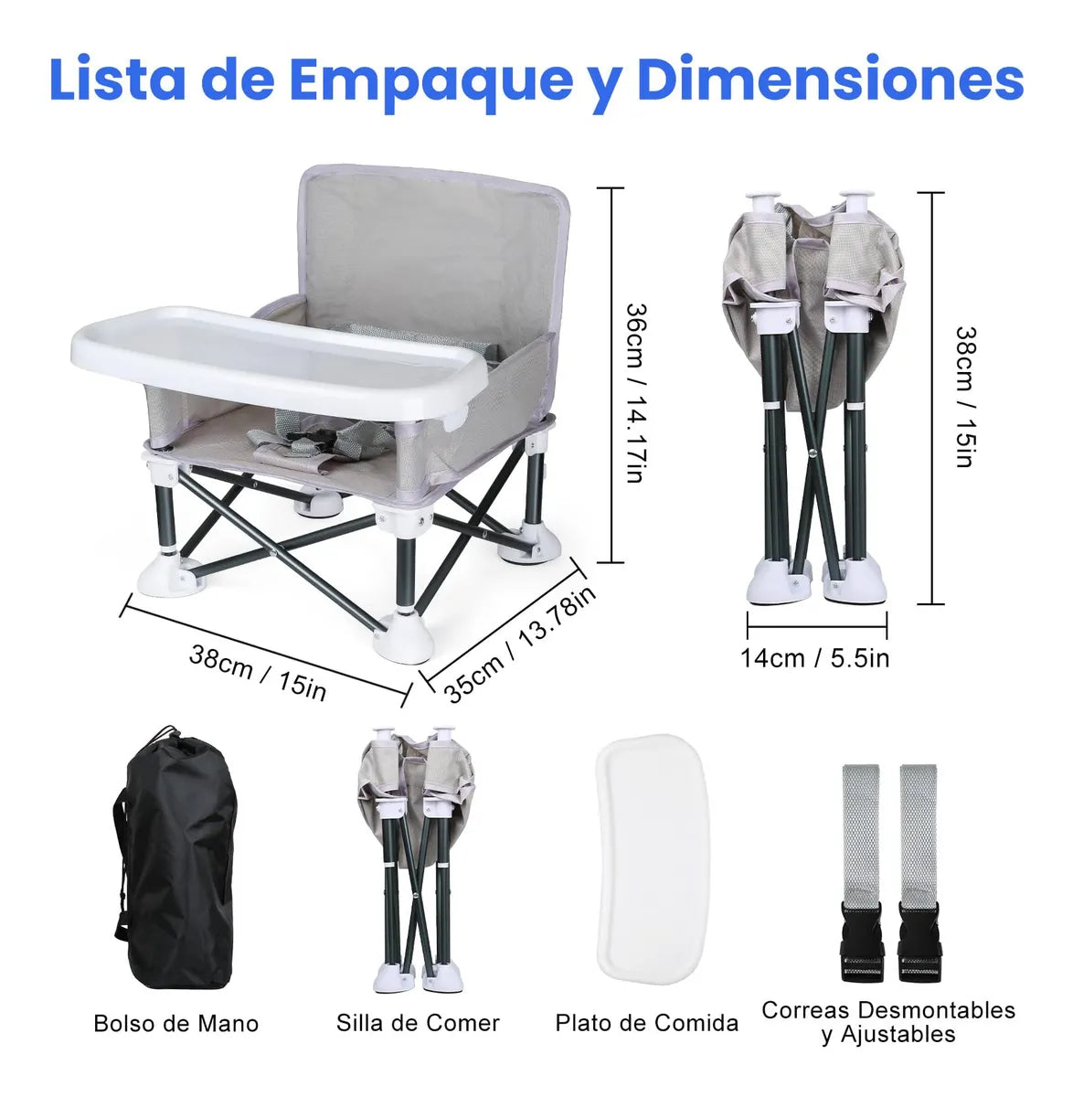 Silla Montessori 2 en 1: Comodidad y Seguridad donde estés