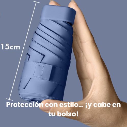 Sombrilla Mini UV Plegable, Ligera y Compacta