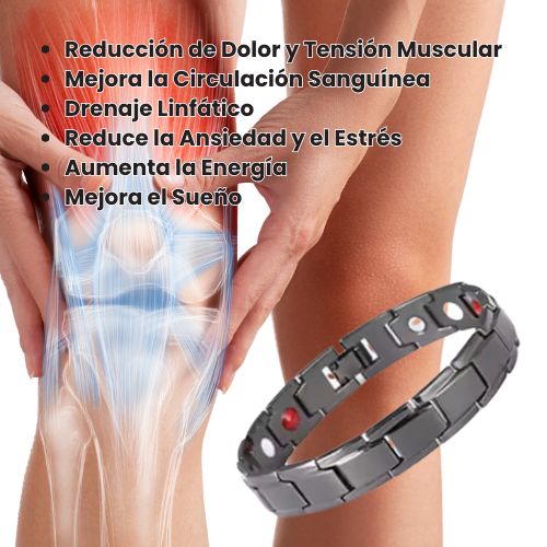 Pulsera Magnética - Drenaje Linfático