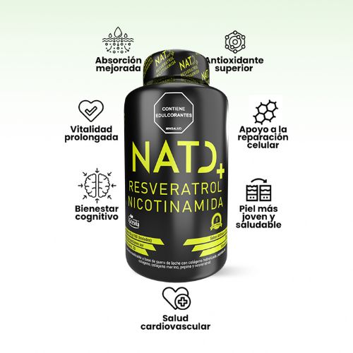 NATD Resveratrol - Nicotinamida X 100 Und