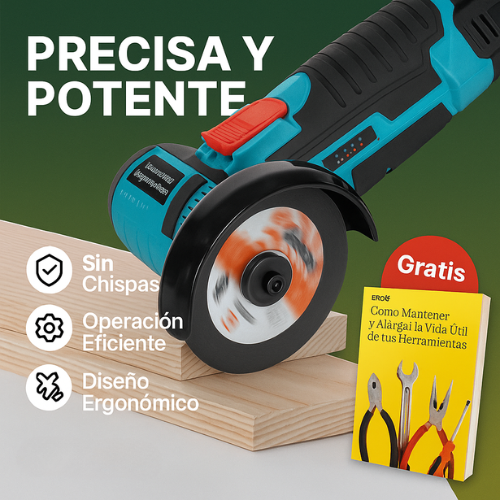 TorqueMax® Pro - Amoladora Angular Potencia y Precisión sin Chispas