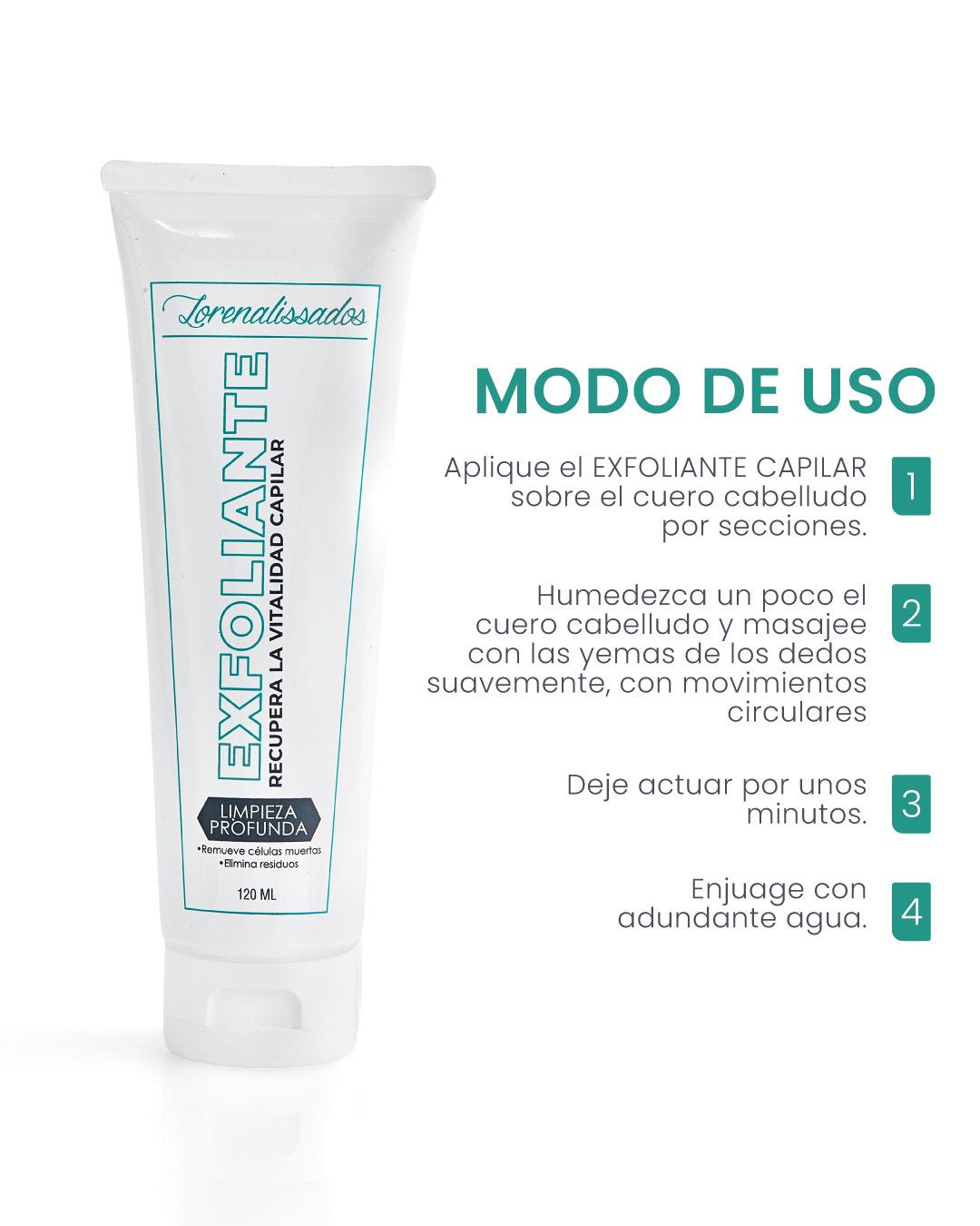 Exfoliante capilar Frasco 120 ml