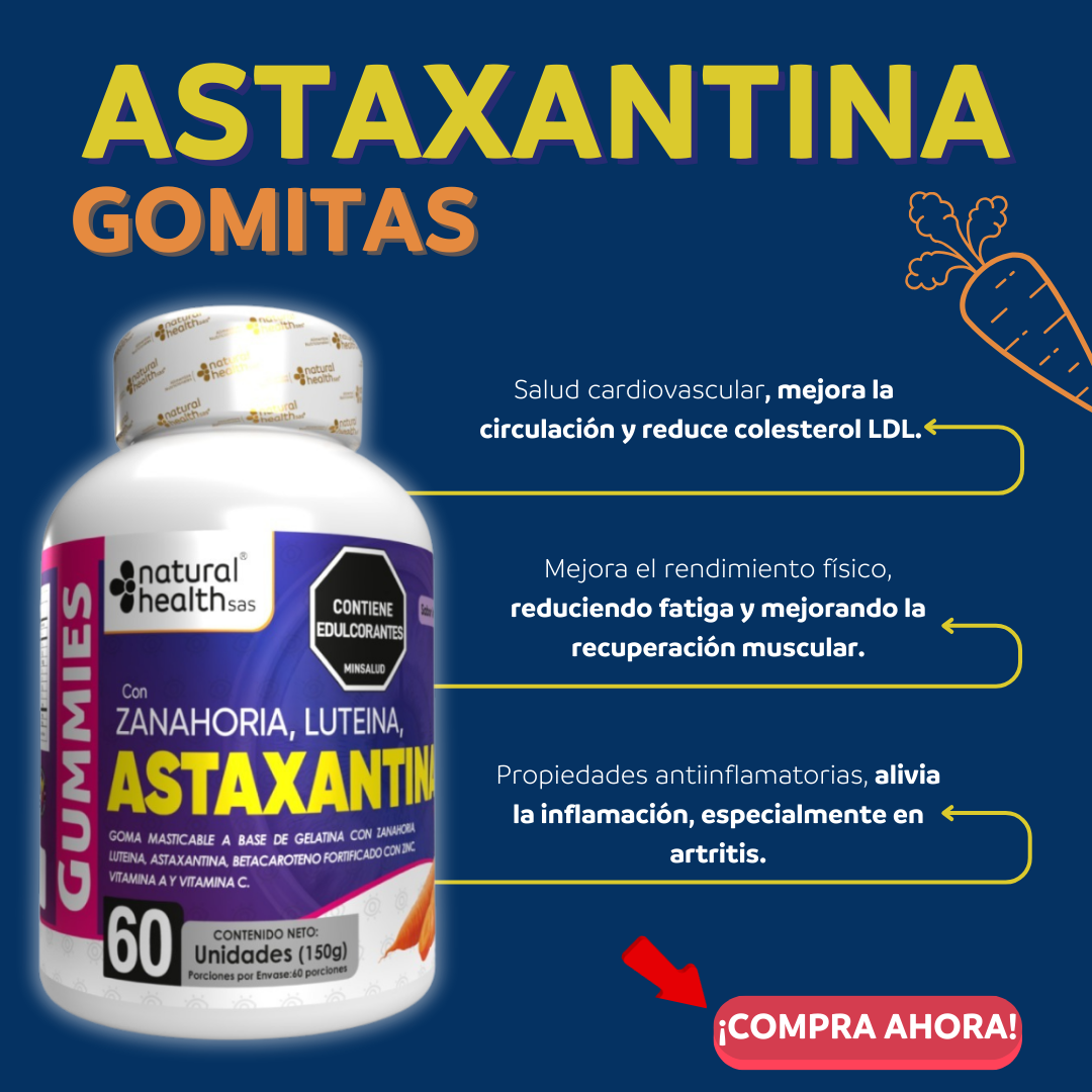 Gomitas de Astaxantina