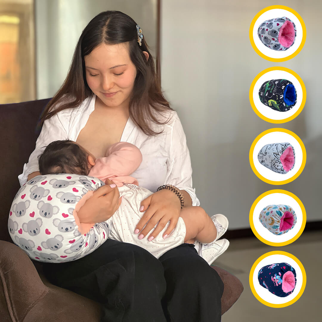 2 LactiLove - Almohada de Lactancia para Bebé (2x1 + Ebook)