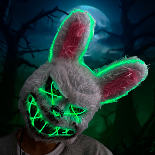 NeonMask® – La máscara LED que brilla en la oscuridad.