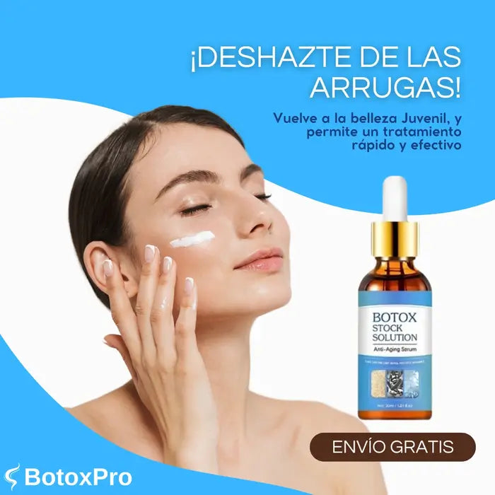 2x1 Suero Efecto Botox: Piel firme y radiante