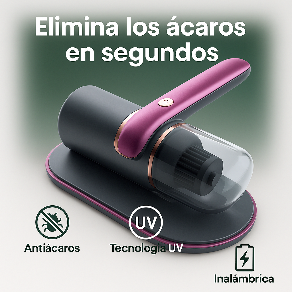 Aspiradora De Mano Antiácaros