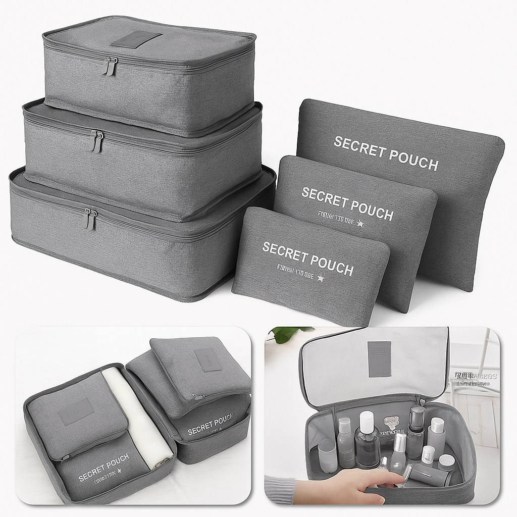 Combo FlyConfort: Almohada Ergonómica + Organizador Viajero GRATIS