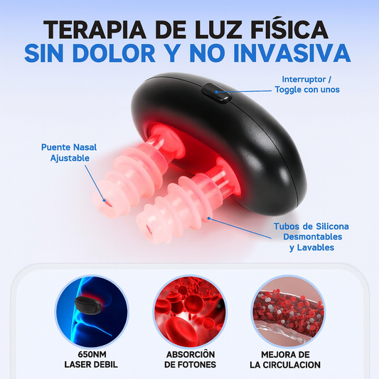 SinusTech - Terapia de Luz Roja – Respira Mejor, Vive Mejor