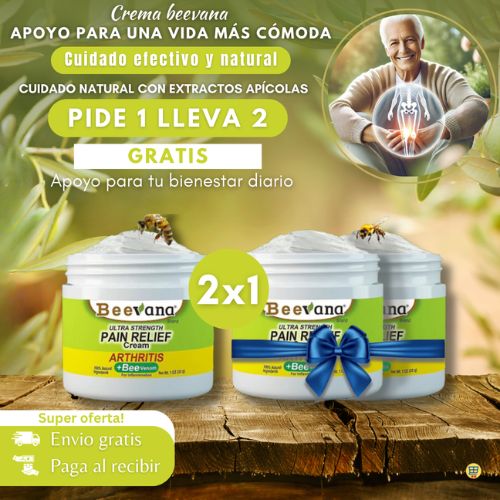 Crema BeeVana - Alivio Dolor - Artritis