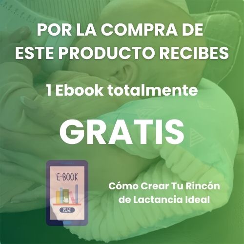 2 LactiLove - Almohada de Lactancia para Bebé (2x1 + Ebook)
