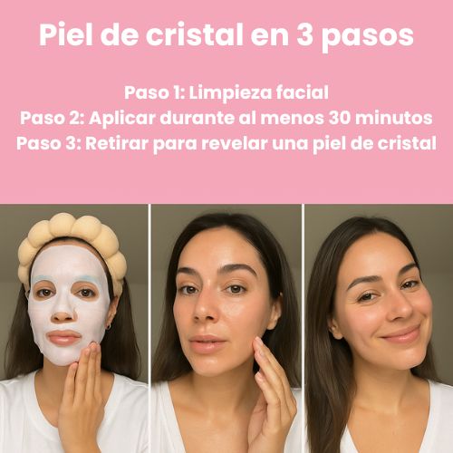 Mascarilla Facial Bio-Collagen x4 – Piel Radiante e Hidratada en Minutos